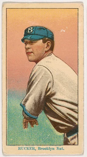 Nap Rucker, Brooklyn, from Coupon Cigarettes Baseball Issue, 1914-1916