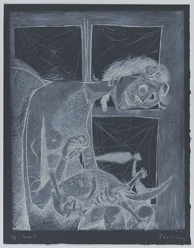 Woman Playing with Cat