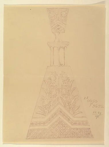 Design for Cut Glass Decanter