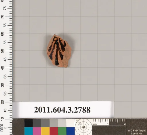 Terracotta fragment of an olpe (jug)