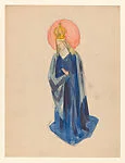 Preparatory sketch for paintings depicting the history of the Crown of the Andes