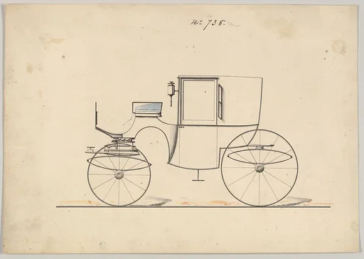 Design for Brougham, no. 738a