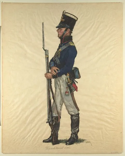 Prussian Military Costume: Artilleryman 1805 — Walter von Looz-Corswarem
