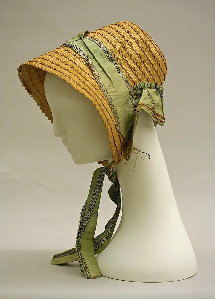 Poke bonnet — Unknown