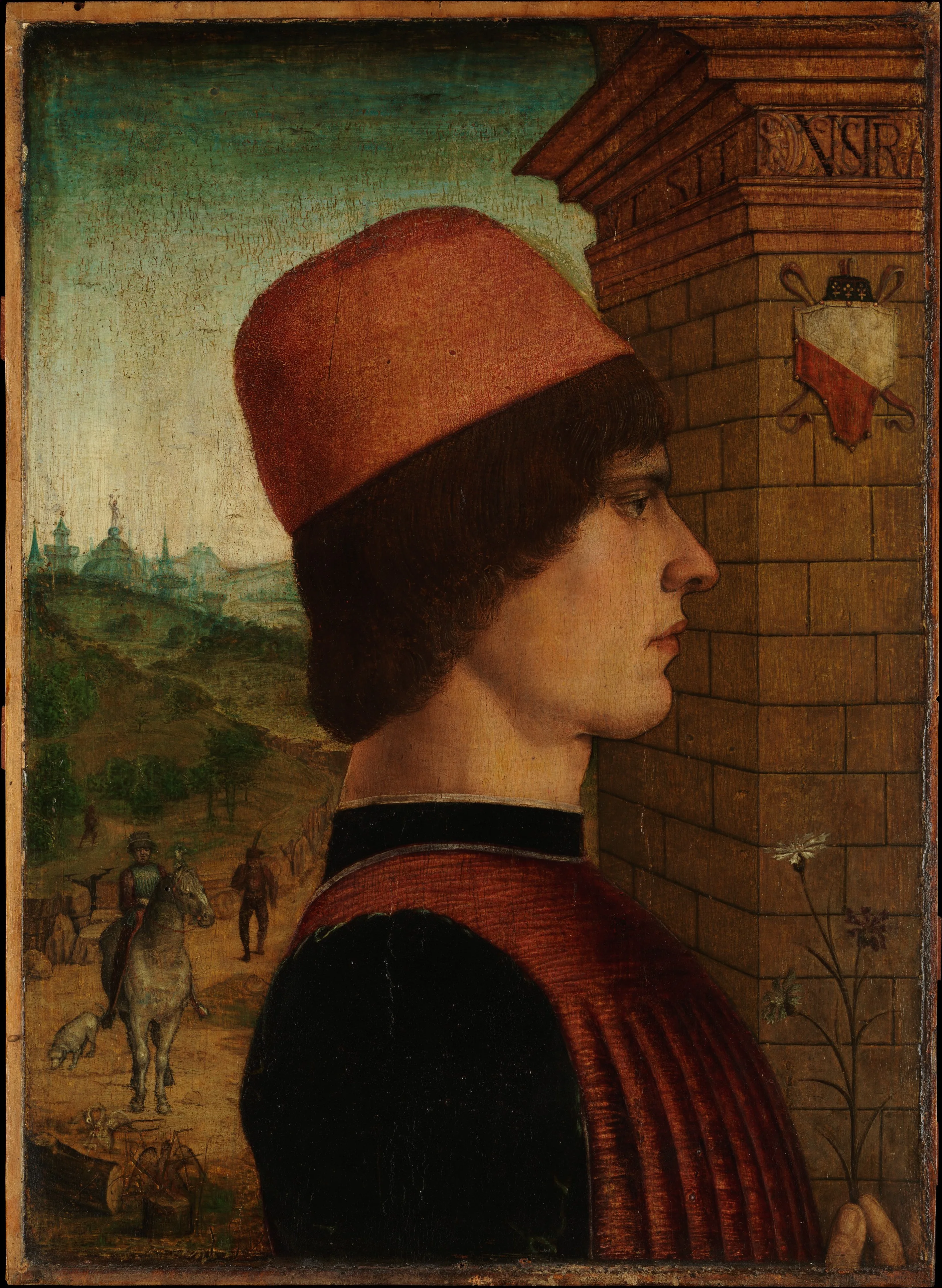 Portrait of a Man, possibly Matteo di Sebastiano di Bernardino Gozzadini — Maestro delle Storie del Pane