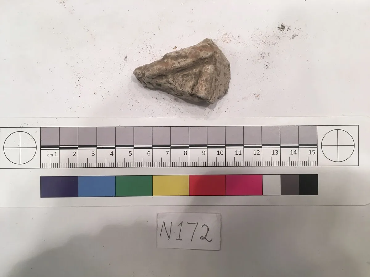 Stucco Fragment — Unknown