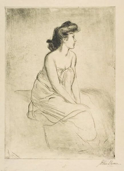Girl Seated — John Sloan