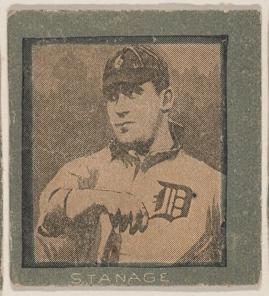 Stanage from the Baseball strip card candy series (W555) — Unknown