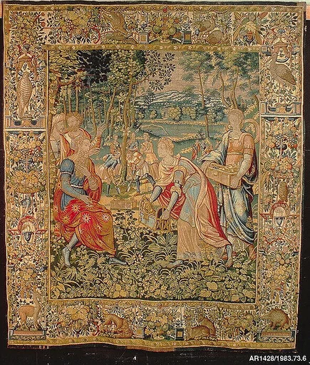 Jacob Burying Idols Under an Oak Tree from The Story of Jacob series