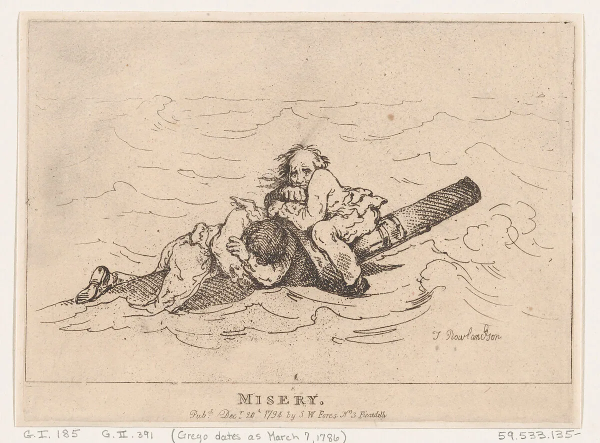 Misery — Thomas Rowlandson|S. W. Fores