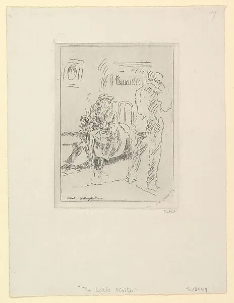 Wellington House (The Little Visitor) — Walter Richard Sickert