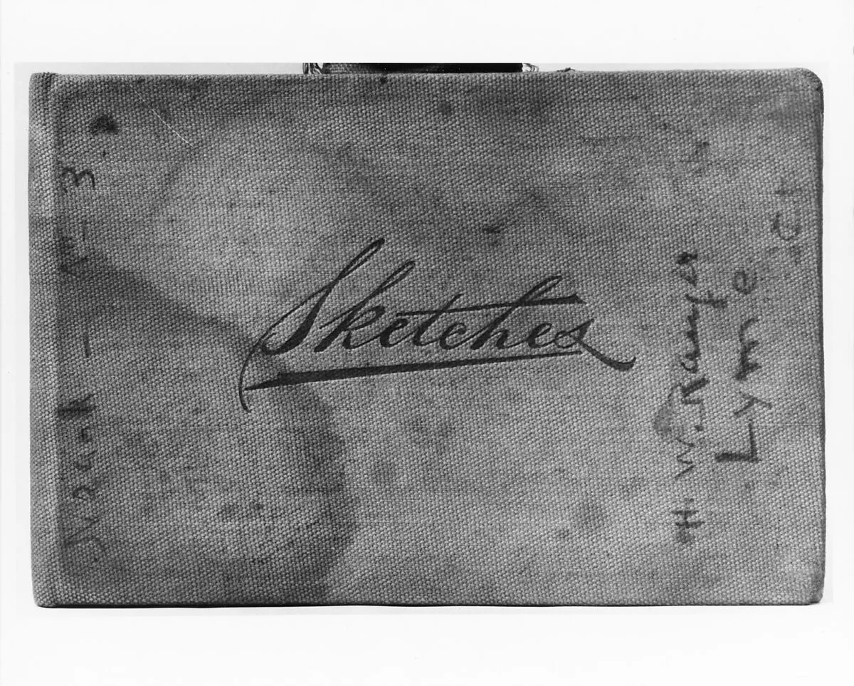 Sketchbook of Noank and Lyme, Connecticut Subjects — Henry Ward Ranger