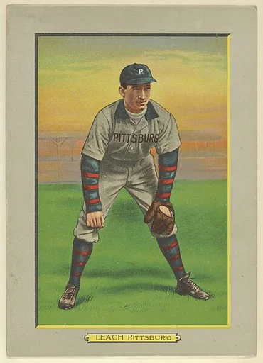 Tommy Leach, Outfielder, Pittsburg Pirates (National League), from Turkey Red Cabinets (T3)