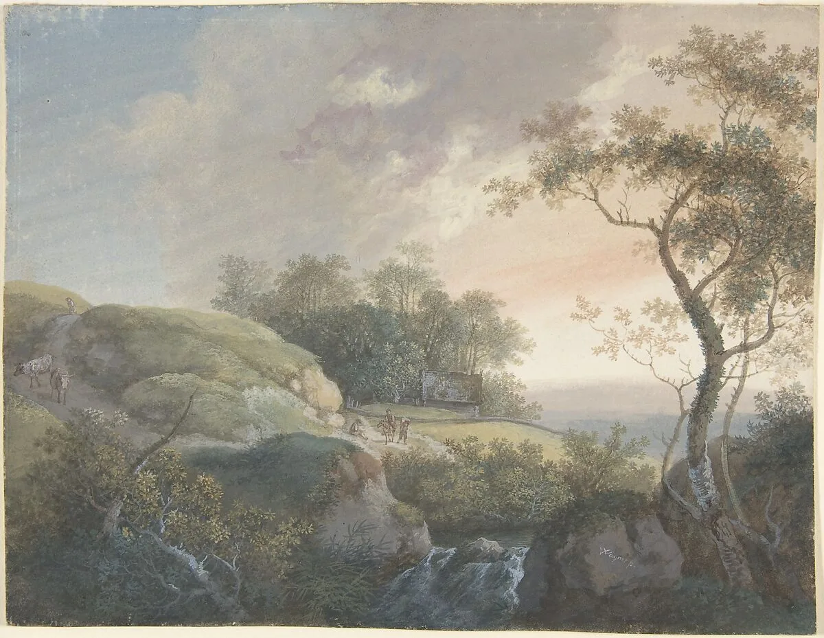 The Morning — Johann Georg Wagner