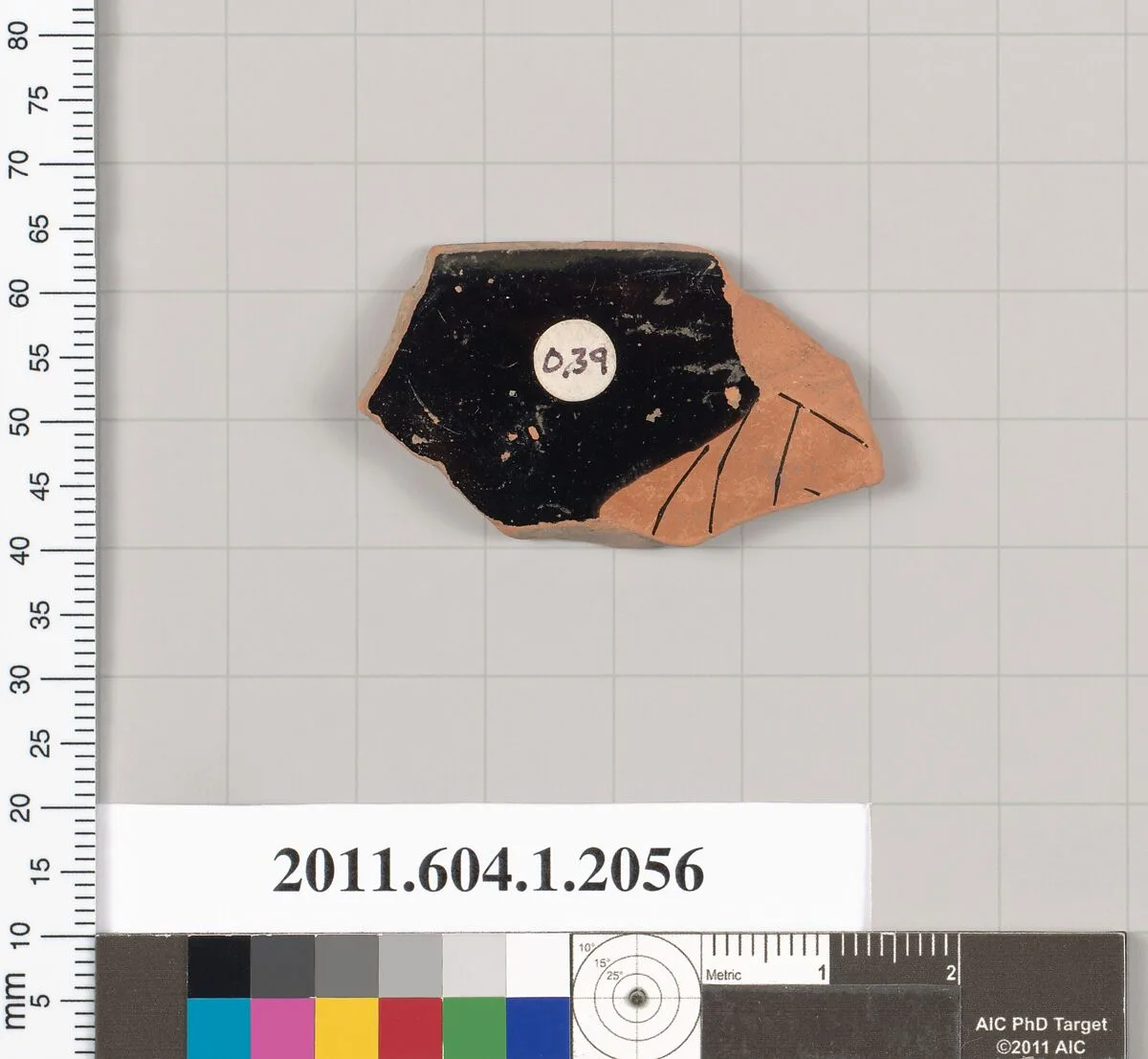 Terracotta rim fragment of a kylix (drinking cup) — Brygan Group