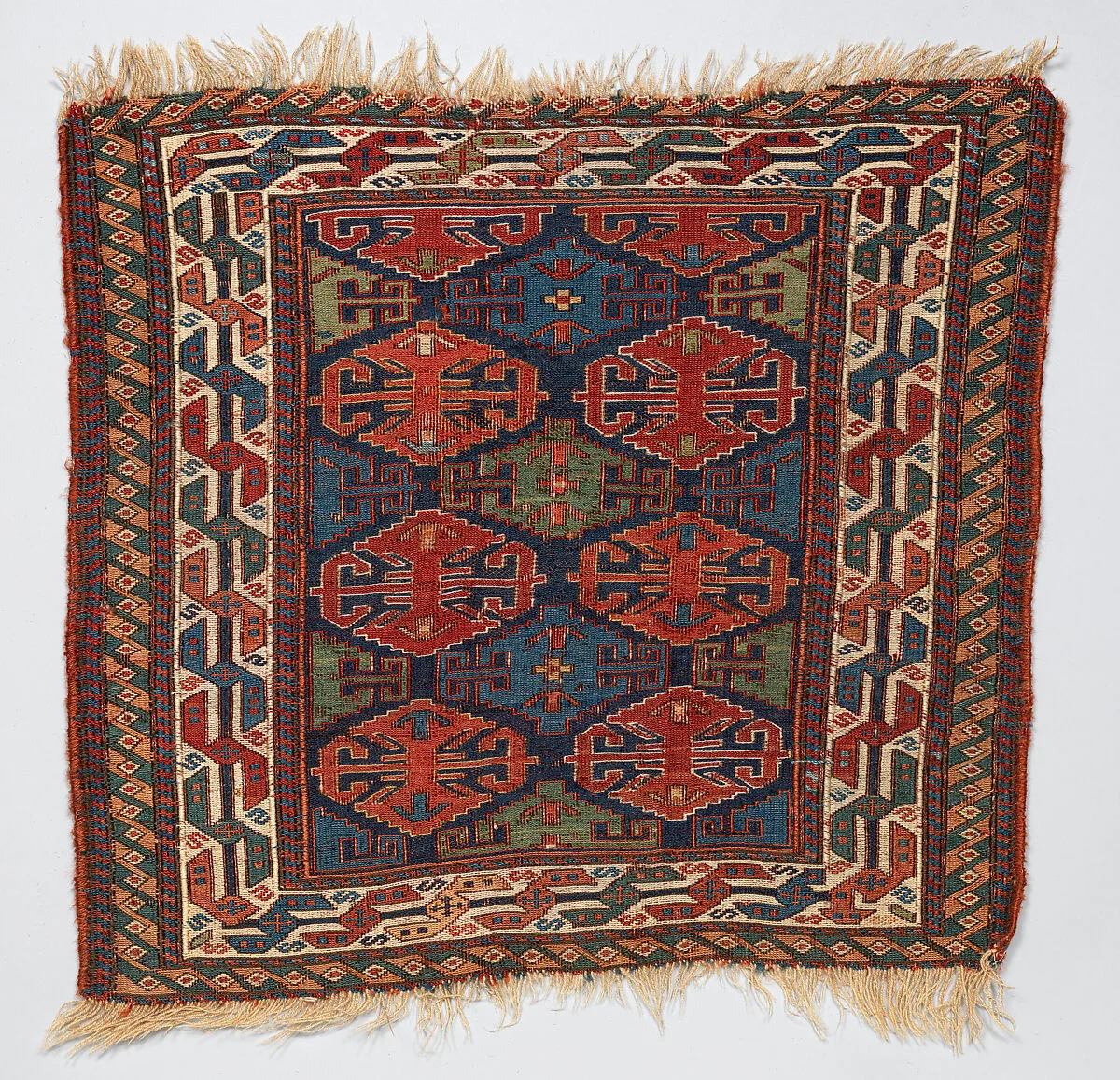 Face from Half of Double Saddle Bag (Khorjin) — Unknown