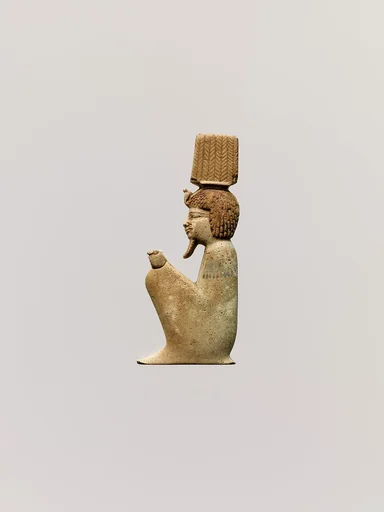 Inlay depicting the squatting god Anhur (Onuris)