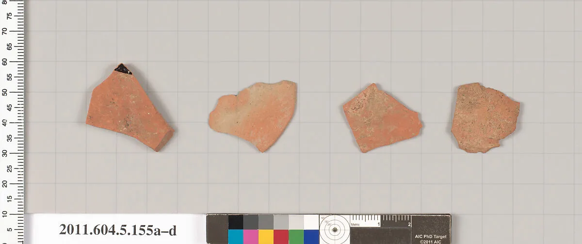 Terracotta fragments of kylikes (drinking cups) — Unknown