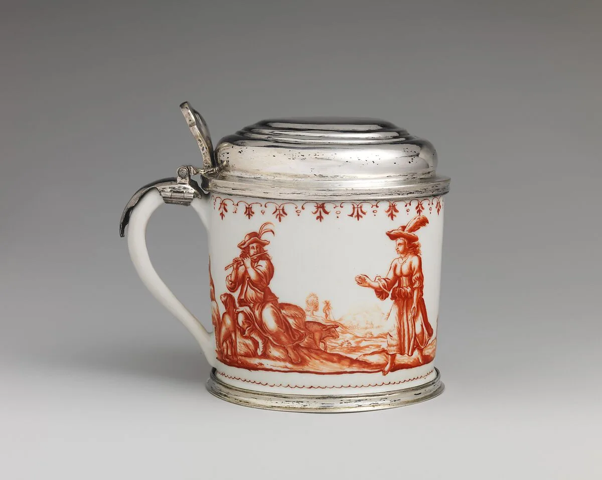 Tankard — Vienna|Claudius Innocentius Du Paquier period