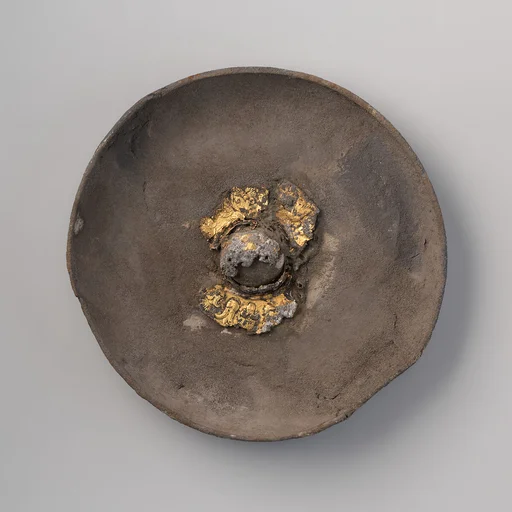 SIlver and gold phiale (libation bowl)