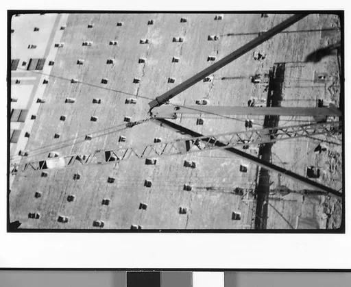 [Construction Site with Cranes, East 14th Street, New York City]