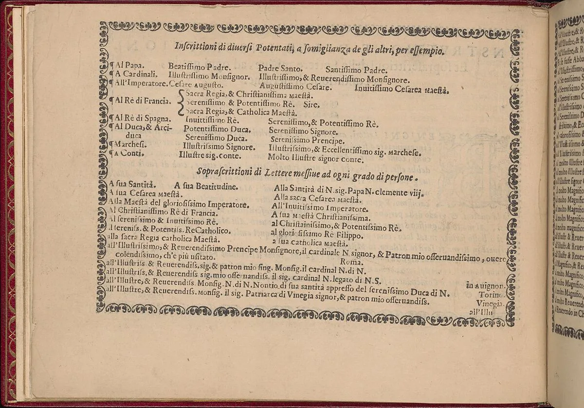 Ghirlanda: Di sei vaghi fiori scielti da piu famosi Giardini d'Italia, page 4 (verso) — Pietro Paulo Tozzi|Libraria del Giesu