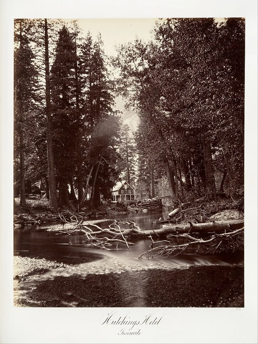Hutchings Hotel, Yosemite — Carleton E. Watkins