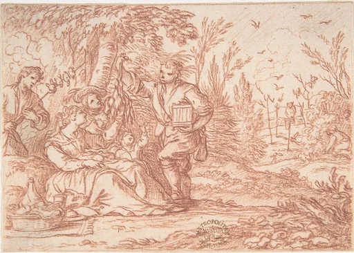 September (one of a series representing the labors of the months)
