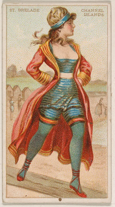 St. Brelade, Channel Islands, from the Surf Beauties series (N232), issued by Kinney Bros. — Kinney Brothers Tobacco Company