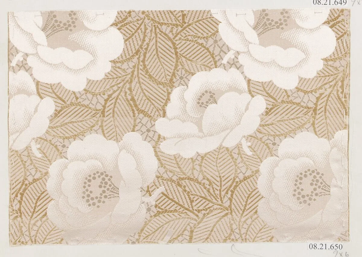 Textile sample — J. Claude Frères & Co.|Unknown Designer