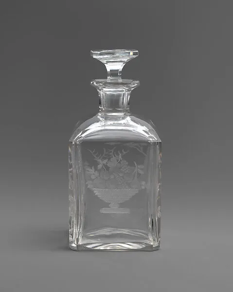 Cologne decanter — Louis Friedrich Vaupel|New England Glass Company