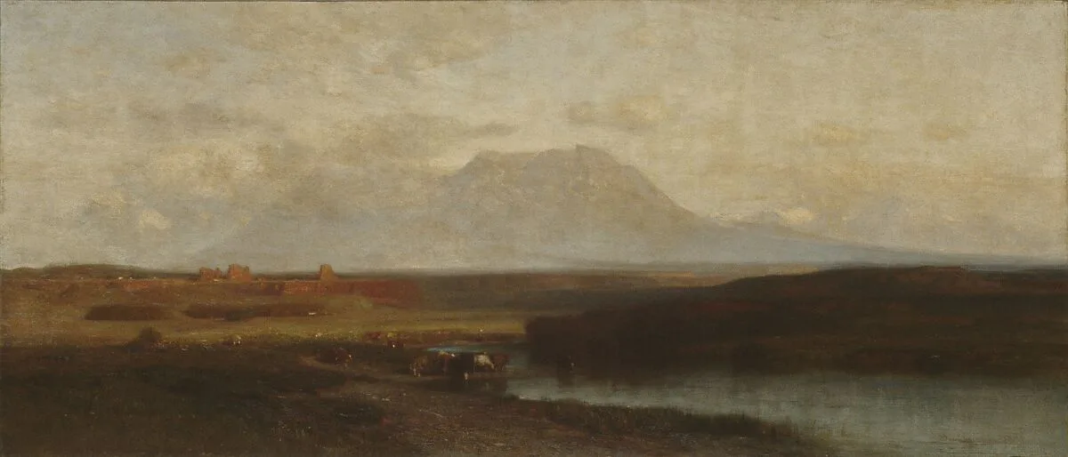 Spanish Peaks, Southern Colorado, Late Afternoon — Samuel Colman