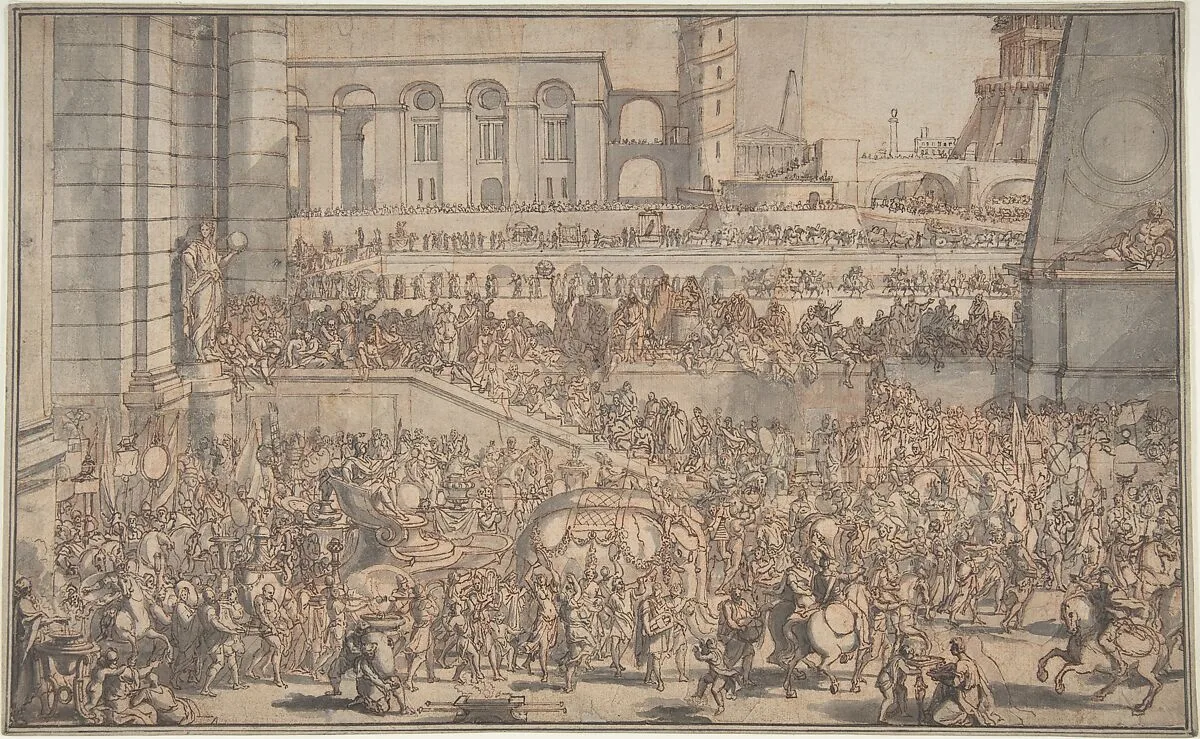 Alexander Entering Babylon — Sébastien Leclerc I