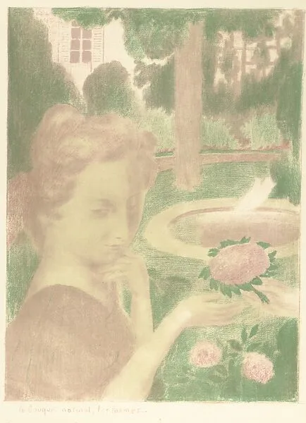Le bouquet matinal, les larmes, from "Amour" — Maurice Denis|Ambroise Vollard