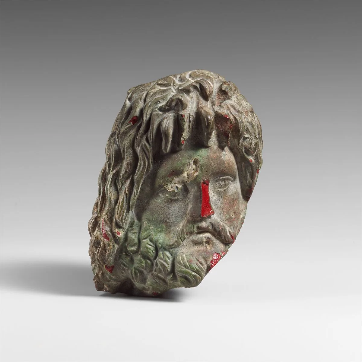 Glass head of Zeus Sarapis — Unknown