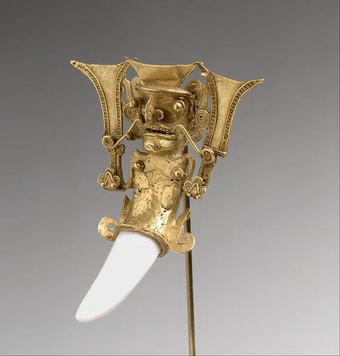 Bat-Nosed Figure Pendant