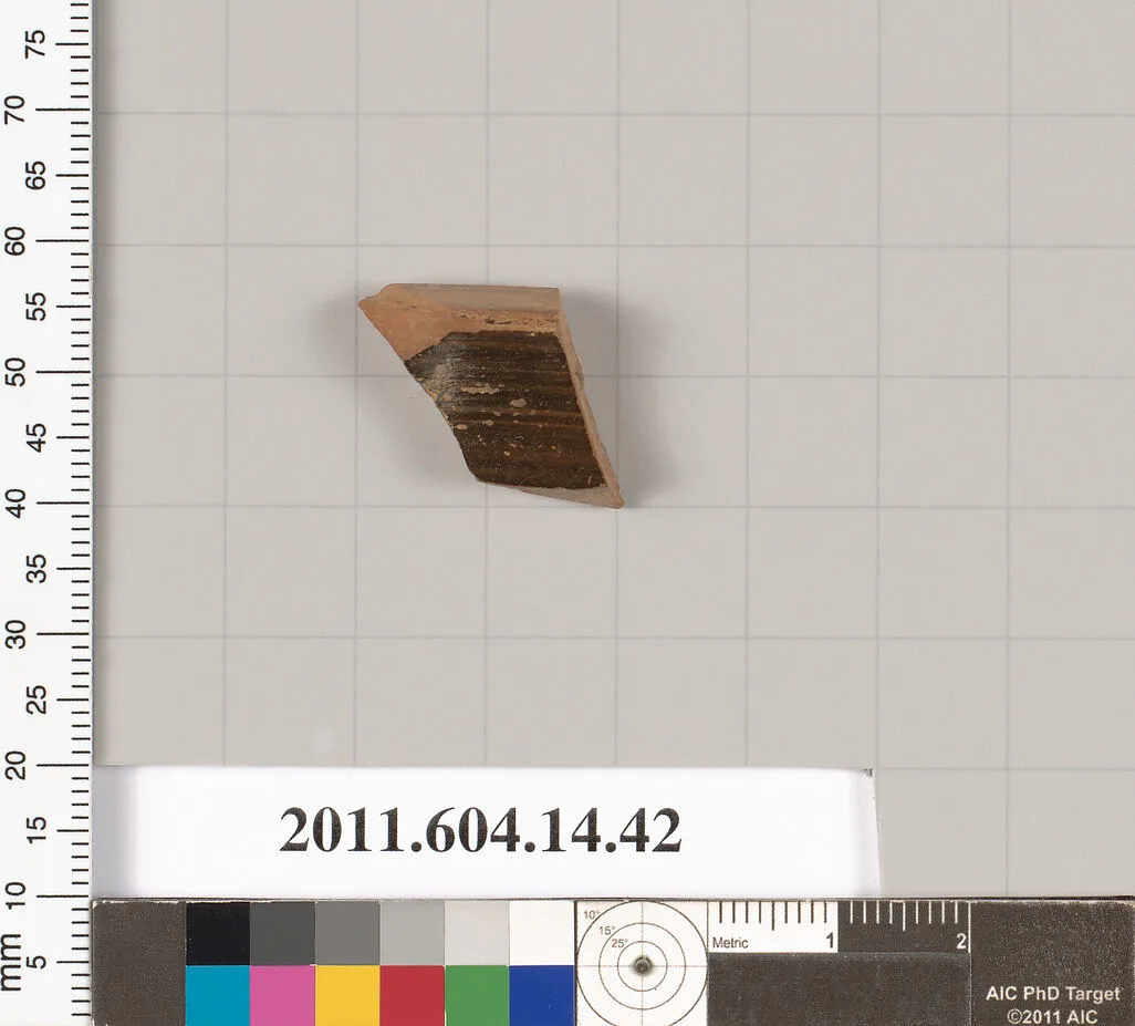 Terracotta fragment of an open shape — Unknown