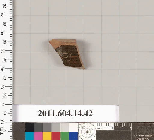 Terracotta fragment of an open shape