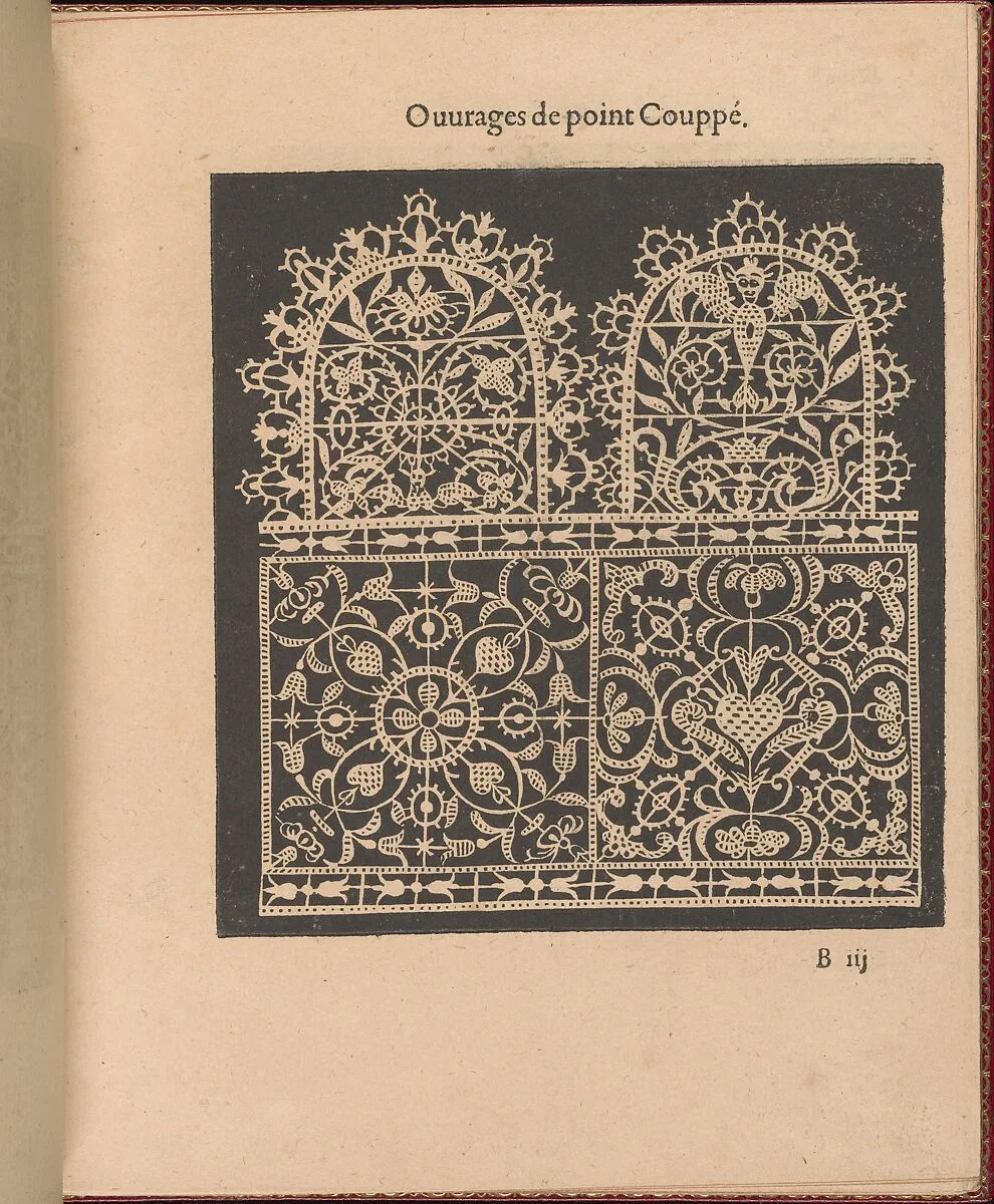 Les Singuliers et Nouveaux Portraicts... page 7 (recto) — Jean Le Clerc|Henri III, King of France and Poland|Louise de Lorraine-Vaudemont|Chambolle-Duru|Federico de Vinciolo