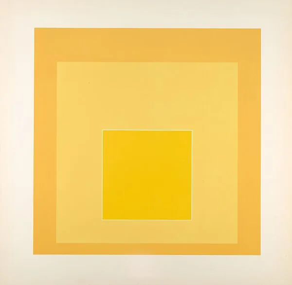 Proof for White Line Square series — Josef Albers|Gemini G.E.L.|Kenneth E. Tyler