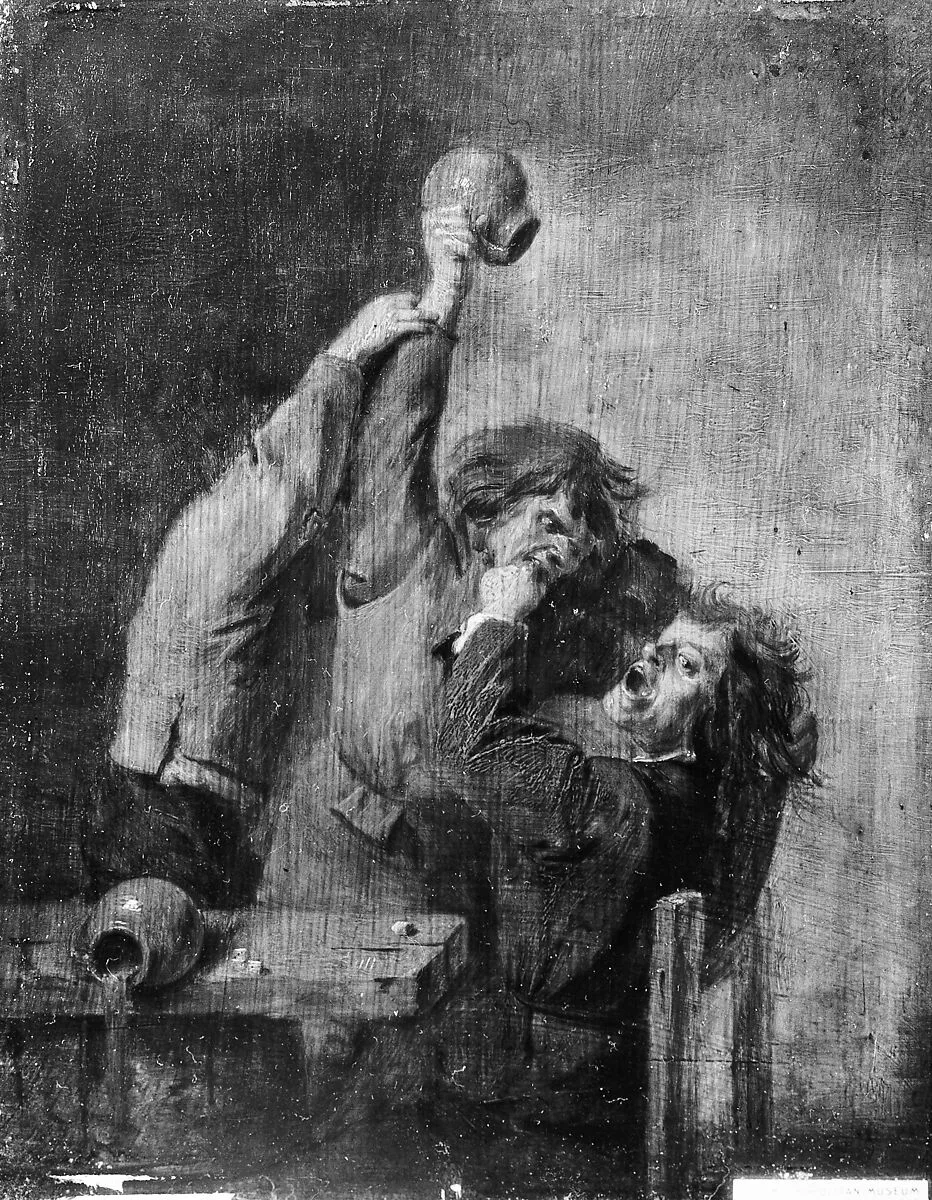 The Brawl — Adriaen Brouwer