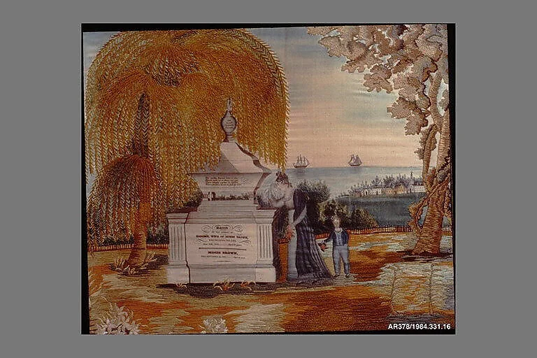 Memorial to Salome and Moses Brown — Charlotte Brown