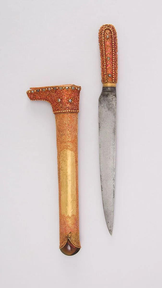 Knife with Sheath — Unknown