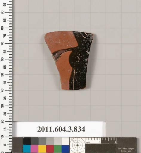 Terracotta fragment of a lekythos (oil flask)