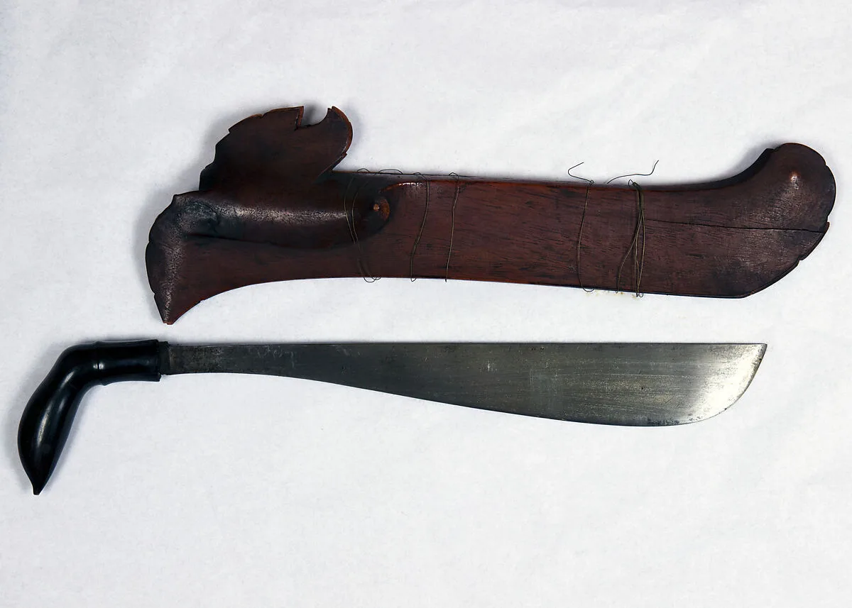 Knife (Parang) with Sheath — Unknown
