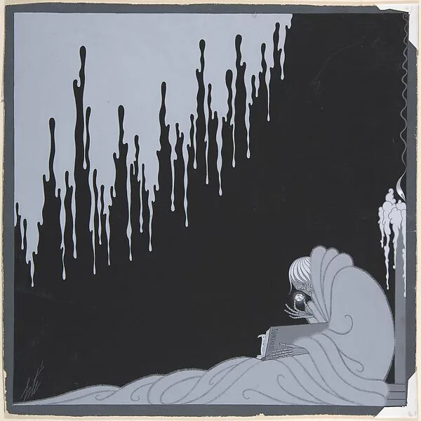 "L'Hiver de la Femme" (Vieillesse): Design for International Cosmopolitan — Erté (Romain de Tirtoff)