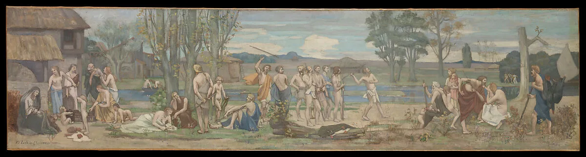 Ludus pro patria (Patriotic Games) — Pierre Puvis de Chavannes