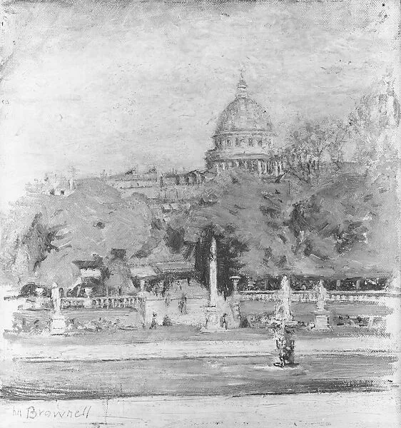 Spring, Luxembourg Garden — Matilda Auchincloss Brownell