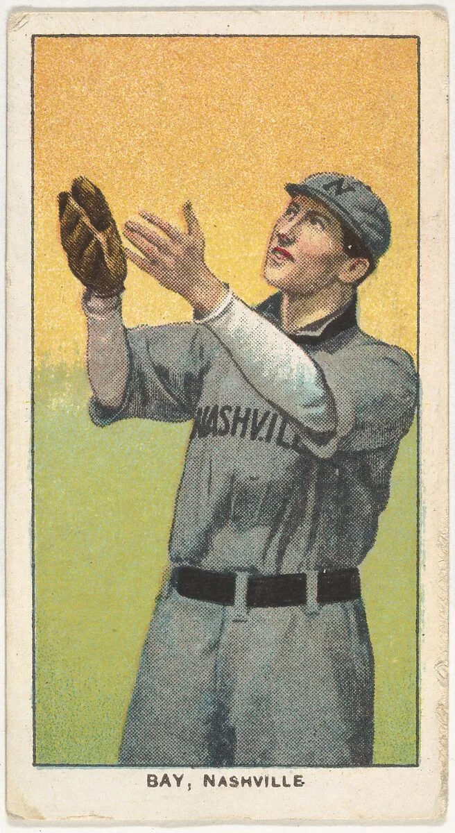 Bay, Nashville, Southern League, from the White Border series (T206) for the American Tobacco Company — American Tobacco Company