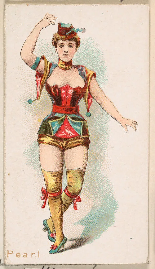Pearl, from the Ballet Queens series (N182) issued by Wm. S. Kimball & Co. — William S. Kimball & Company